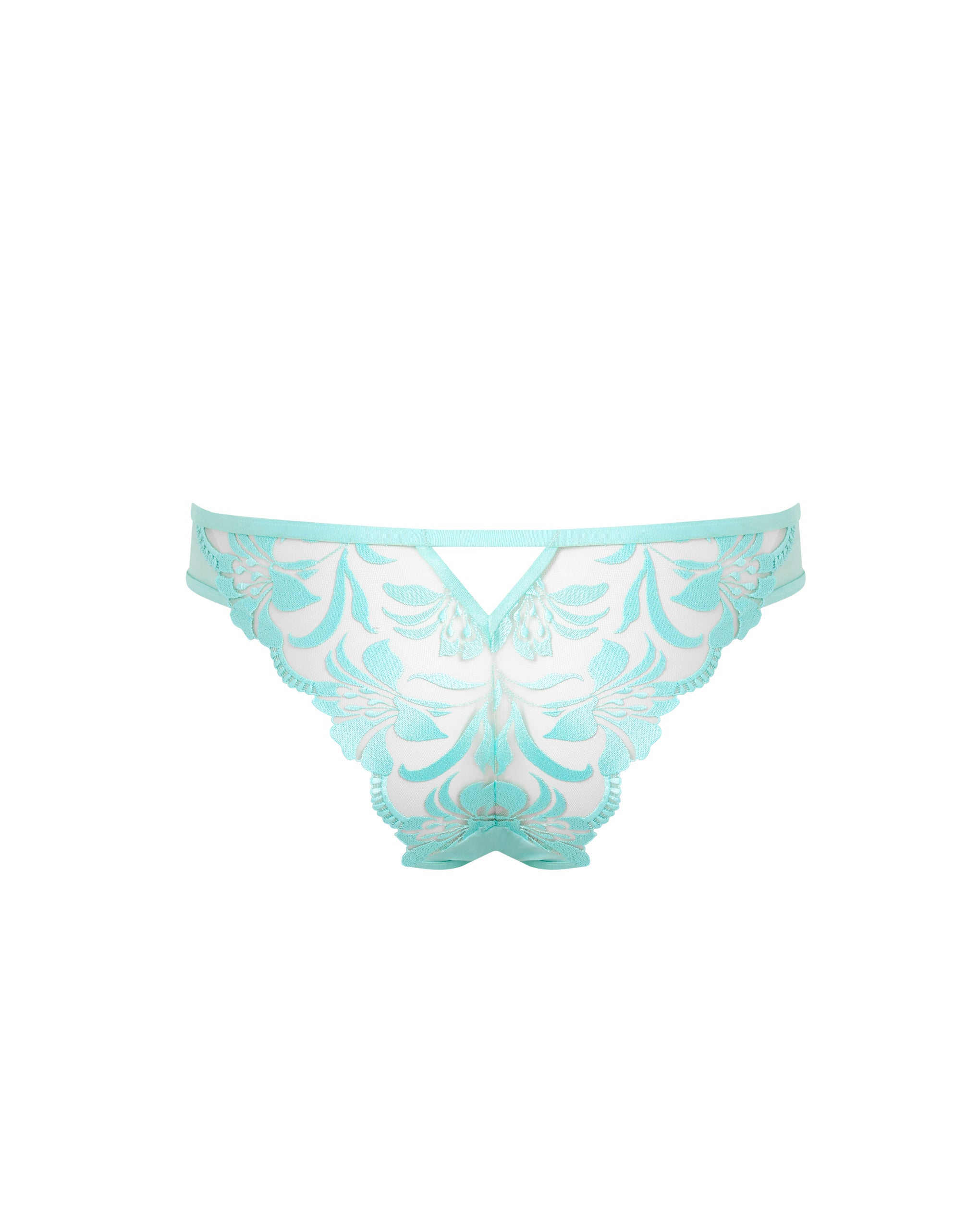 Leonora Brief Island Paradise Blue/Sheer