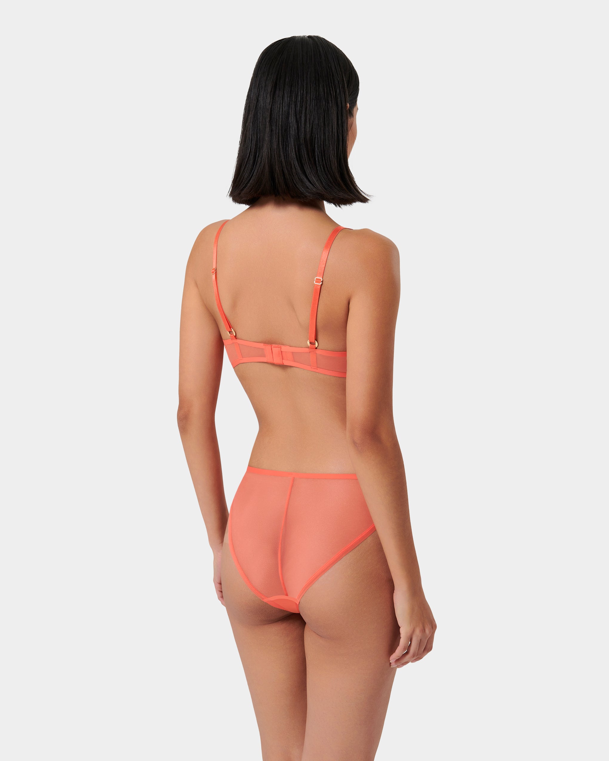 Naomi Brief Hot Coral