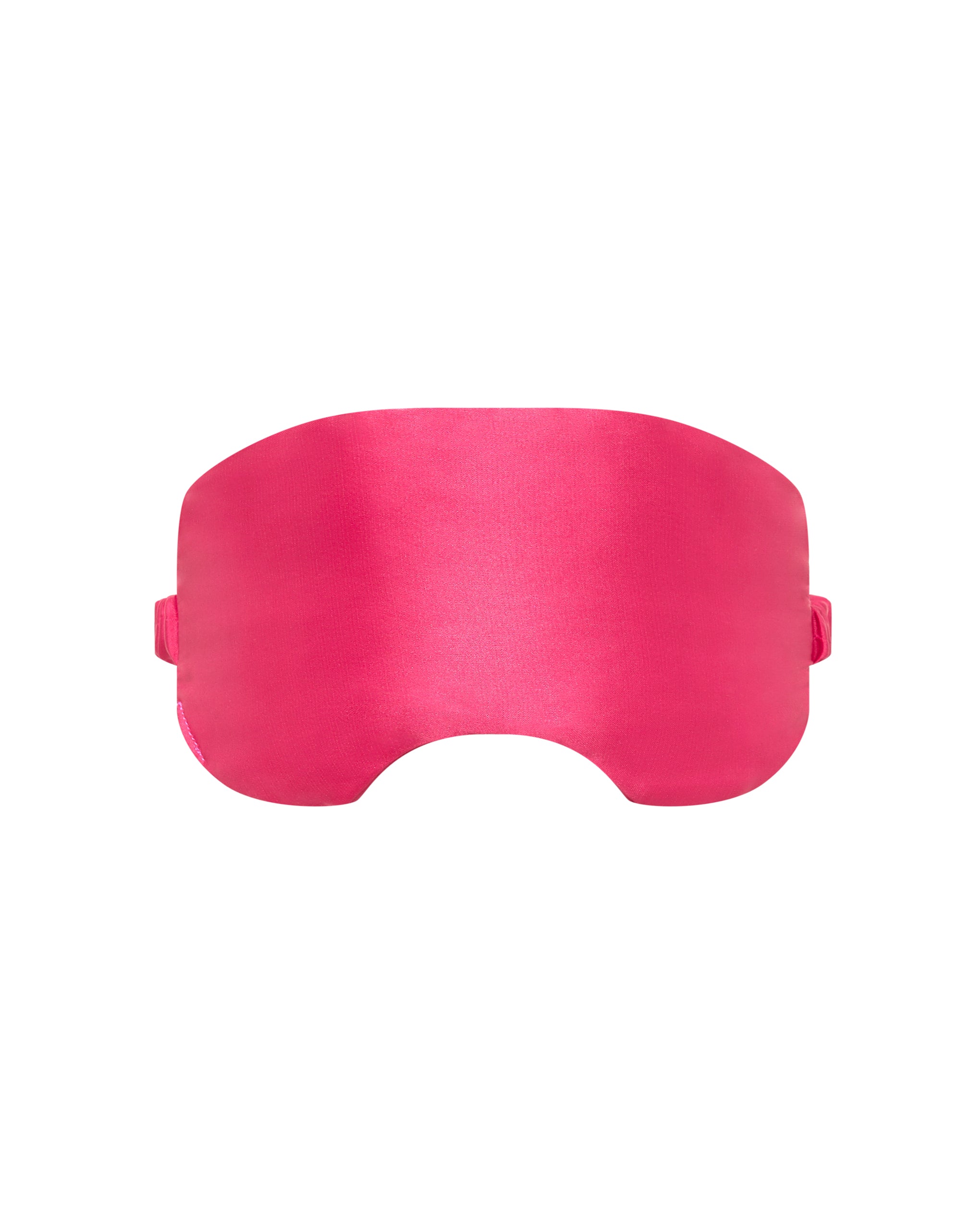 Saskia Luxury Satin Eye Mask Fuchsia Pink