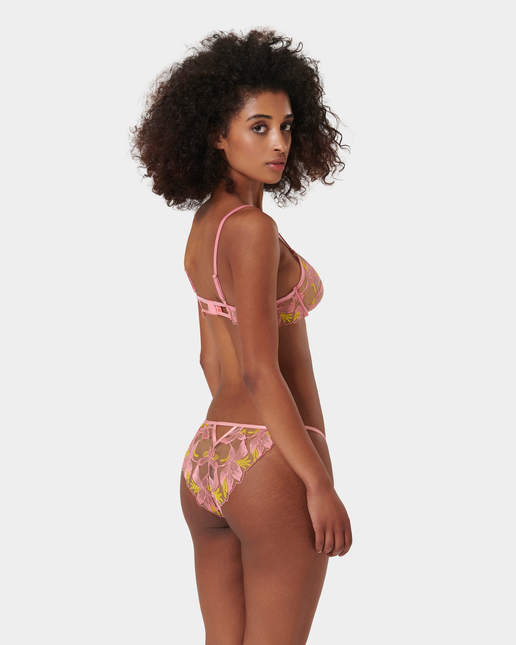 Set: Patrice Pink/Yellow/Sheer